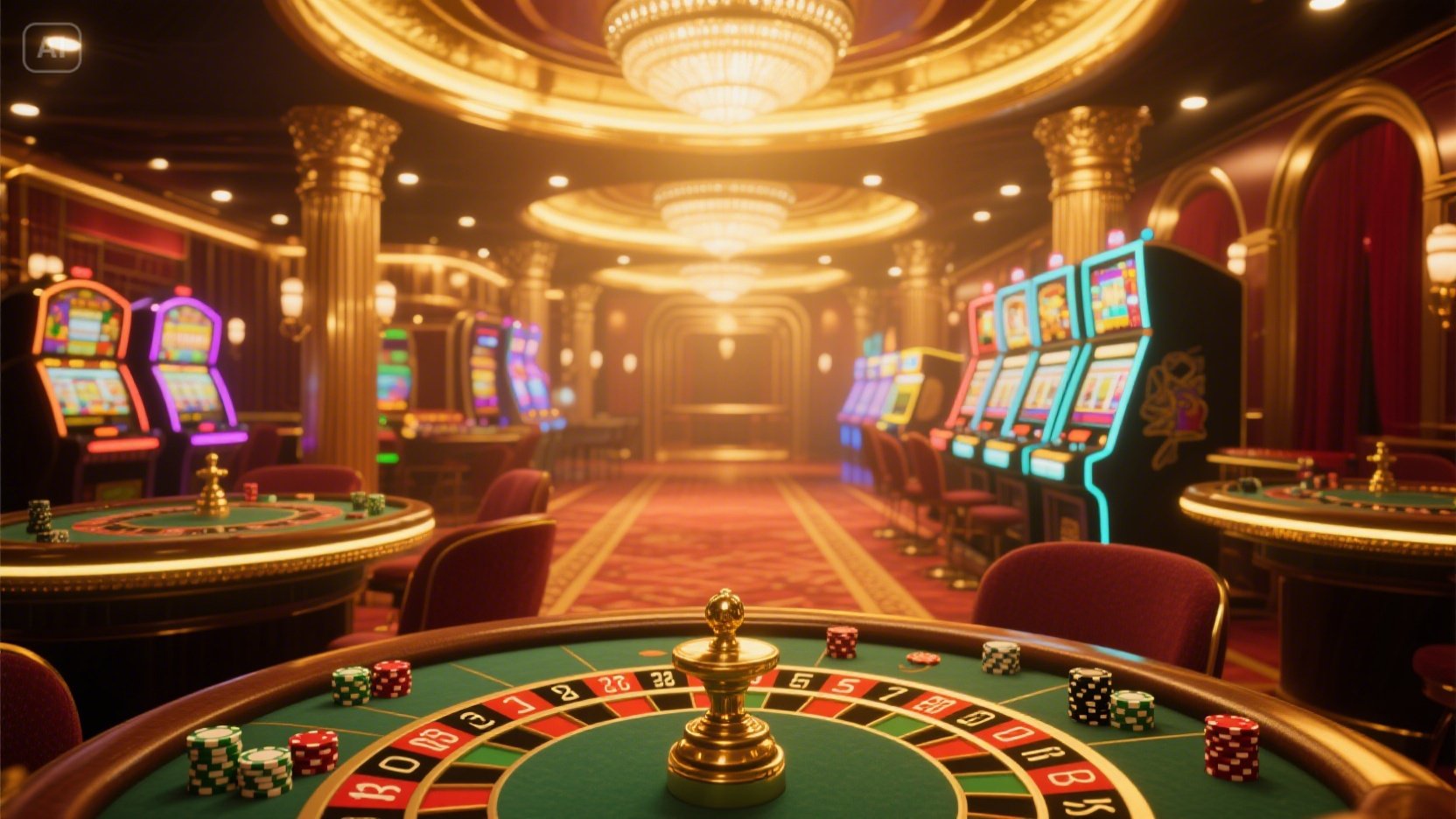 Casino Car roulette desktop and mobile interfaces